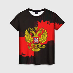 Футболка женская Russia: Red Collection, цвет: 3D-принт