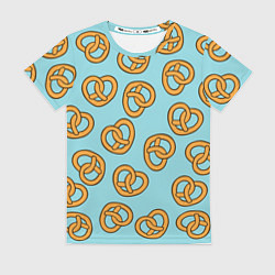 Футболка женская Стиль крендельков, цвет: 3D-принт