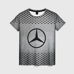 Футболка женская Mercedes-Benz: Hardened Steel, цвет: 3D-принт