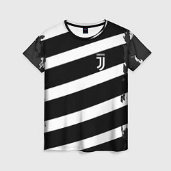 Футболка женская Juve: B&W Lines, цвет: 3D-принт