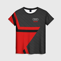 Женская футболка Audi: Carbon Star