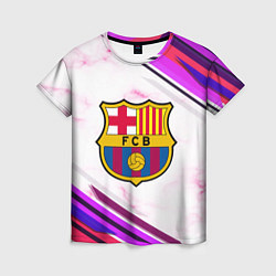 Футболка женская Barcelona, цвет: 3D-принт