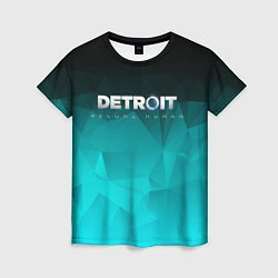 Футболка женская Detroit: Become Human, цвет: 3D-принт