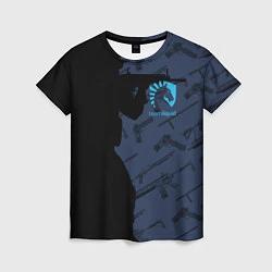 Футболка женская CS:GO Team Liquid, цвет: 3D-принт