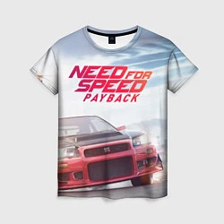 Футболка женская Need for Speed: Payback, цвет: 3D-принт