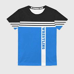 Футболка женская Wrestling: Sport Line, цвет: 3D-принт