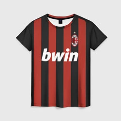 Футболка женская AC Milan: Ronaldo Retro, цвет: 3D-принт