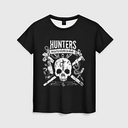 Футболка женская Hunters: What Yours is Mine, цвет: 3D-принт