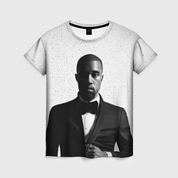 Футболка женская Kanye West: Halftone, цвет: 3D-принт