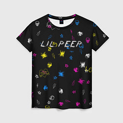 Женская футболка Lil Peep: Legend