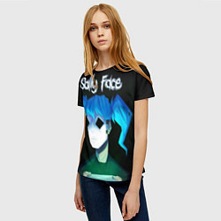 Футболка женская Sally Face: Light Silhouette, цвет: 3D-принт — фото 2
