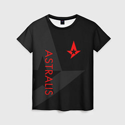 Футболка женская Astralis: Dark Style, цвет: 3D-принт