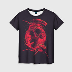 Футболка женская Dead Spaсe: Red Style, цвет: 3D-принт