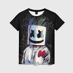 Женская футболка Marshmello XXX