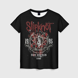 Футболка женская Slipknot 1995, цвет: 3D-принт