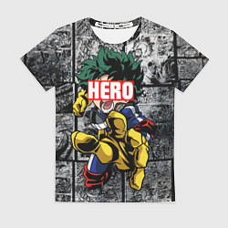 Женская футболка Deku Плашка переносная