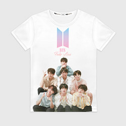 Футболка женская Take love BTS, цвет: 3D-принт