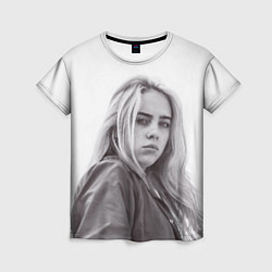 Футболка женская BILLIE EILISH, цвет: 3D-принт