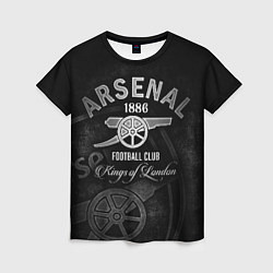 Футболка женская Arsenal, цвет: 3D-принт