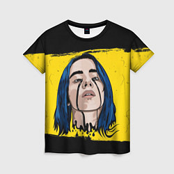 Футболка женская Billie Eilish, цвет: 3D-принт