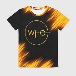 Футболка женская DOCTOR WHO, цвет: 3D-принт