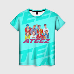 Женская футболка Ateez