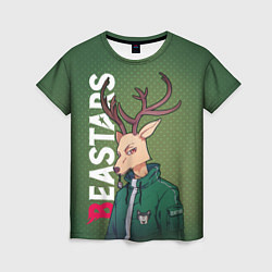 Футболка женская Выдающиеся звери, цвет: 3D-принт