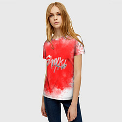 Футболка женская STRAY KIDS, цвет: 3D-принт — фото 2