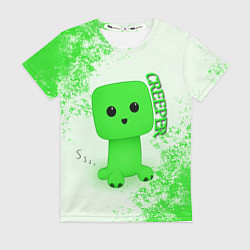 Женская футболка MINECRAFT CREEPER