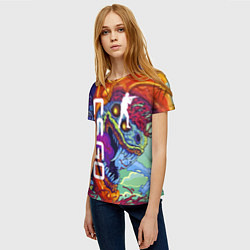 Футболка женская CS GO HYPERBEAST, цвет: 3D-принт — фото 2