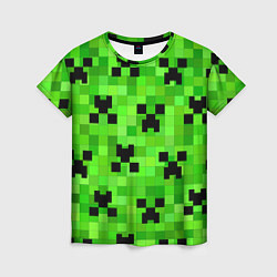 Футболка женская MINECRAFT, цвет: 3D-принт