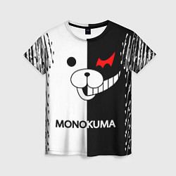 Женская футболка MONOKUMA