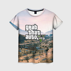 Футболка женская Grand Theft Auto 5, цвет: 3D-принт