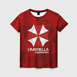 Футболка женская UMBRELLA CORP, цвет: 3D-принт