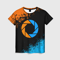 Женская футболка PORTAL