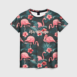 Женская футболка Flamingo