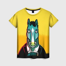 Футболка женская BoJack Horseman, цвет: 3D-принт