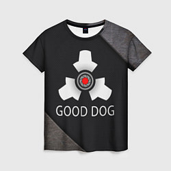 Футболка женская HL good dog, цвет: 3D-принт