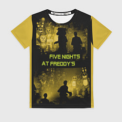Футболка женская Five Nights at Freddy's, цвет: 3D-принт