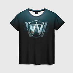 Футболка женская Westworld Logo, цвет: 3D-принт