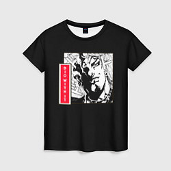 Женская футболка Jojos bizarre adventure Dio