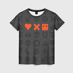 Футболка женская LOVE DEATH ROBOTS LDR, цвет: 3D-принт
