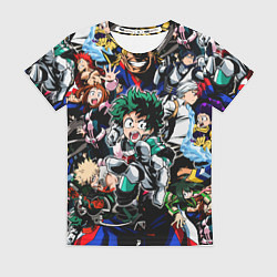 Женская футболка Моя геройская академия