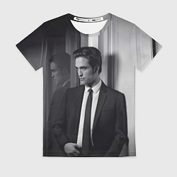 Футболка женская Роберт Паттинсон, цвет: 3D-принт