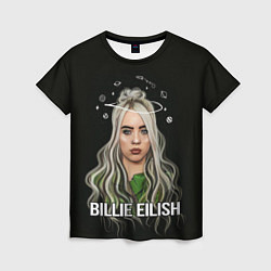 Футболка женская BILLIE EILISH, цвет: 3D-принт