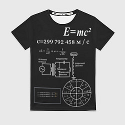 Женская футболка Электродинамика