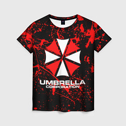 Футболка женская Umbrella Corporation, цвет: 3D-принт