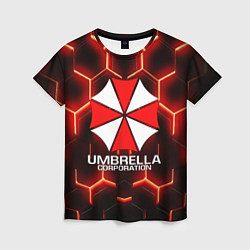 Футболка женская UMBRELLA CORP, цвет: 3D-принт