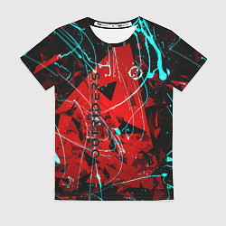 Футболка женская OUTRIDERS, цвет: 3D-принт