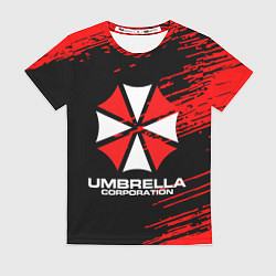 Футболка женская Umbrella Corporation, цвет: 3D-принт